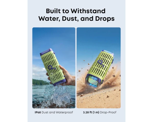 ANKER Soundcore Boom 3i 50W prenosni bluetooth IP68 zvučnik zeleni 