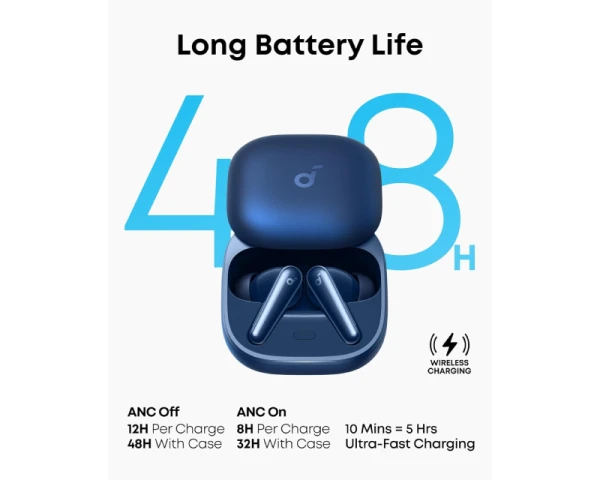 ANKER Soundcore Liberty 5 TWS ANC BT bubice sa mikrofonom plave 