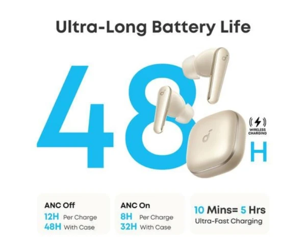 ANKER Soundcore Liberty 5 TWS ANC BT bubice sa mikrofonom zlatne 