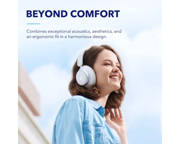 ANKER Soundcore Space Q45 ANC BT slušalice bele 