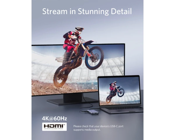 ANKER USB-C Data Hub 8u1 10Gbps crni 