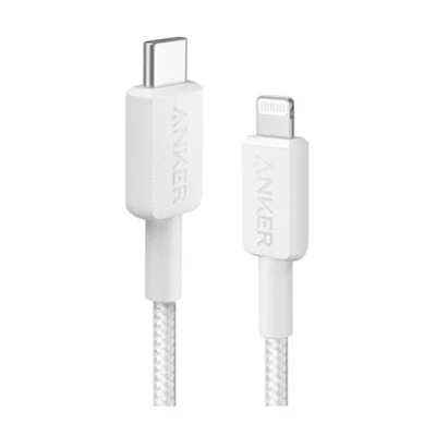 ANKER 322 USB-C to Lightning (Cable 3ft) White