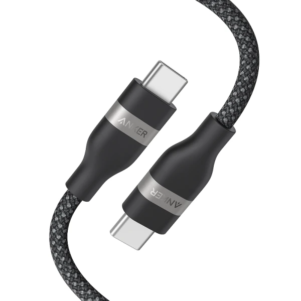 ANKER USB-C to USB-C Cable 3ft 240w BIO Black
