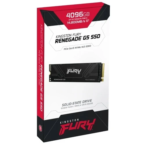 SSD M.2 NVMe 8TB Kingston FURY Renegade SFYR2D8T1 14800MBs14000MBs