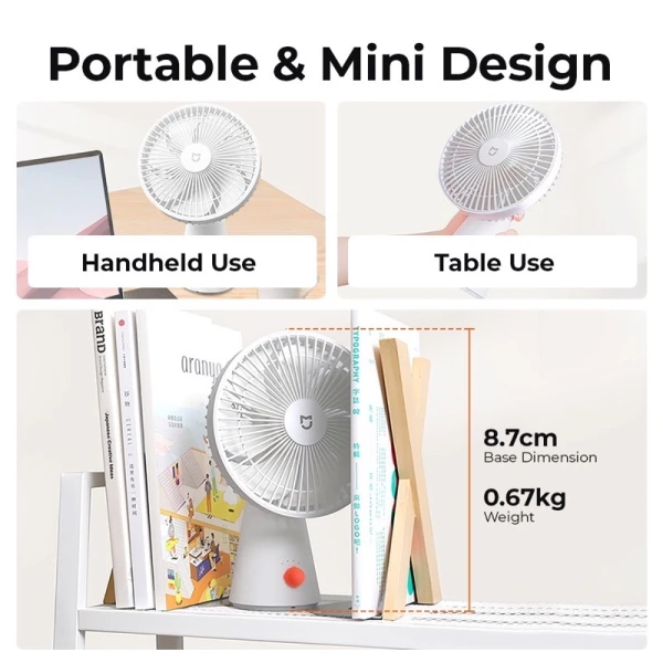 Xiaomi Rechargeable Mini Fan GL