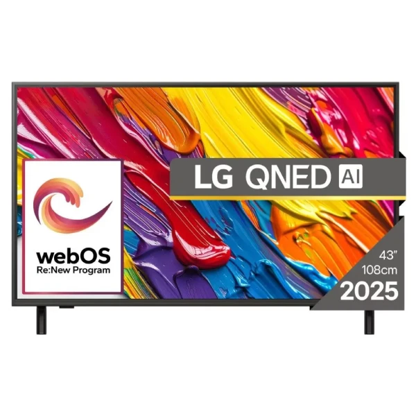 LG 43'' (107 cm) 4K HDR Smart QNED TV, 2025 ( 43QNED84A3C ) 