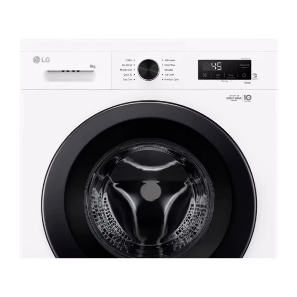 Mašina za pranje veša, D, AI DD™, 8kg, 1400 rpm, Steam™, LG ThinQ™ sa WiFi, Smart Diagnosis™ ( F4X1008NWK ) 