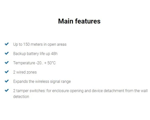 ELDES EWR2 Bez.ripiter signala 