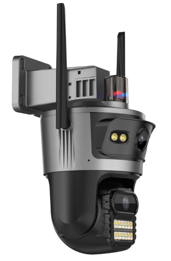 CAM-IP4MP-TQ11-AOV-4G GMB kamera 4MP(2mp+2mp) H.265 EU Solar Camera, 3.8 Inch, ICSEE App, 3.6mm,IP66