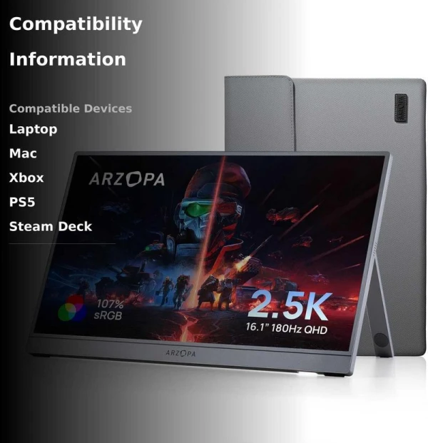 Eksterni (Portable) ekran 16.1 Z3FC 180Hz