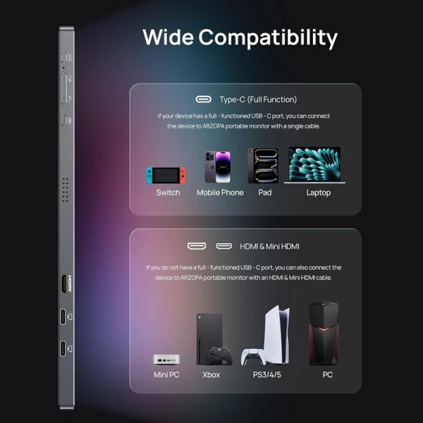 Eksterni (Portable) ekran 16.1 Z3FC 180Hz