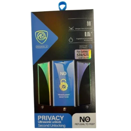 Samsung S24/S25  Privacy zaštitno staklo- 9H Ultrasonic unlock ( 95725 )