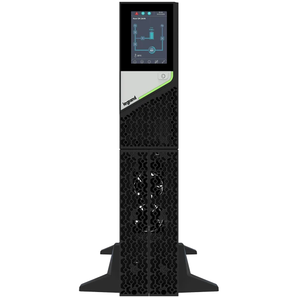 UPS Legrand KEOR DK TowerRack, 3000VA3000W, On Line Double Conversion, Sinusoidal, PFC, USB & RS232 port, 6 x IEC C13 & 1 x IEC C19, batter