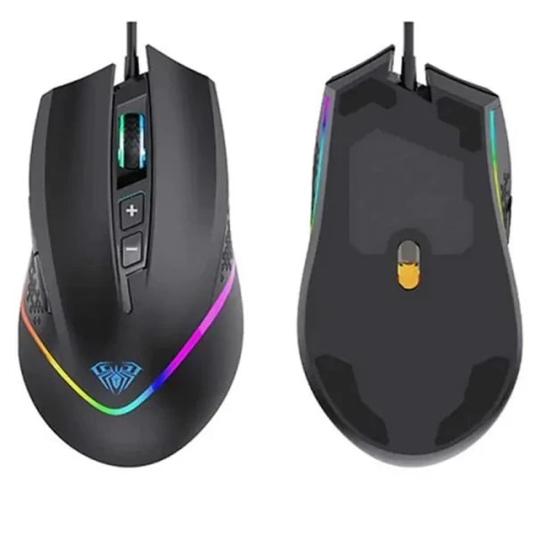 Gaming miš AULA F805 6400DPI7DRGBCrni