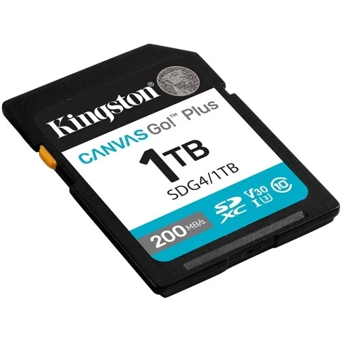 SD Card 1TB Kingston SDG41TB class 10 200Mbs160MBs