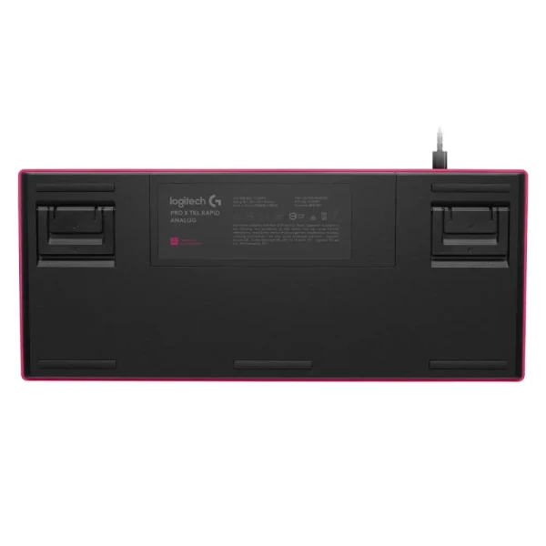 Logitech G PRO X TKL Rapid Gaming Keyboard, Pink, US