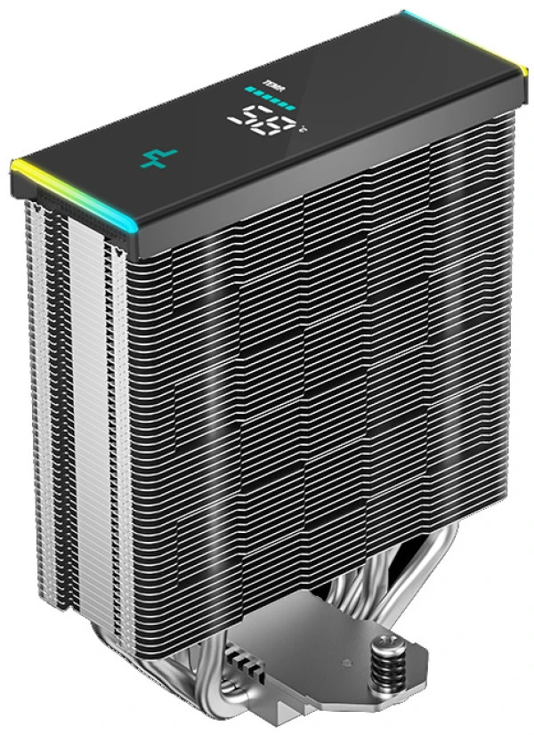DeepCool AK400 DIGITAL SE 4xHeat Pipe, Real-Time CPU Screen, 1x120mm 1850 rpm 68,99 CFM, Intel/AMD