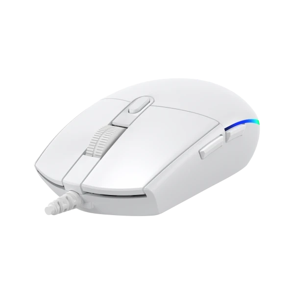 Miš Baracuda CRAB 3600DPI6DOptičkiRGBBela