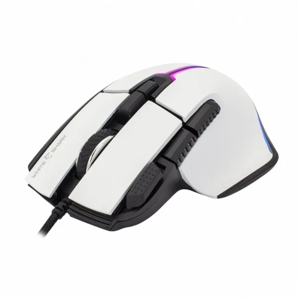 Miš White Shark MARROK 12000DPI9D1000Hz PollingRGBWhite
