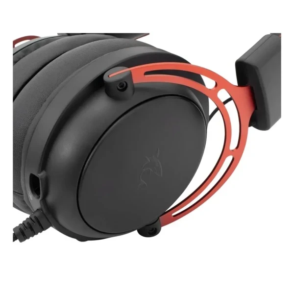 Slušalice sa mikrofonom White Shark GORILLA 53mmMultiplatformCrno crvena