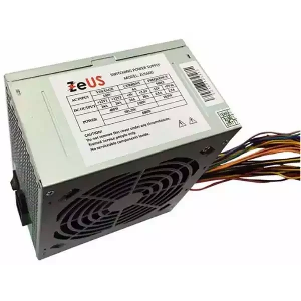Napajanje 600W ZEUS ZUS600R 12cm - Bulk