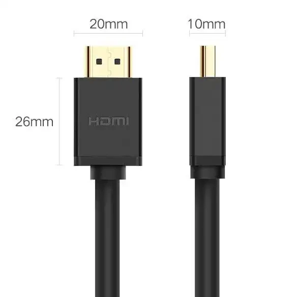 UGREEN HD104 HDMI kabl v1.4 crni 3m