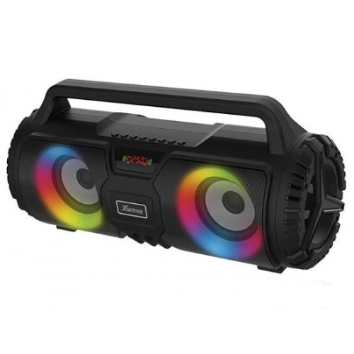 Xwave BT zvučnik DJ 222 20W(2x10W) FM radio/MicroSD/USB/AUX/Mikrofon/LED colorful