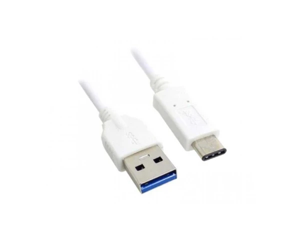 E-GREEN Kabl 3.0 USB A - USB 3.1 tip C MM 1.5m (za Huawei) 66W, 6A beli 