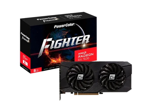 Graficka karta POWER COLOR RX 7600 8G-FV2' ( 'RX 7600 8G-FV2' ) 