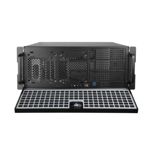 Kuciste Chieftec 4U  UNC-409S-B -19'' IPC Rackmount Chassis,AIO 360mm support