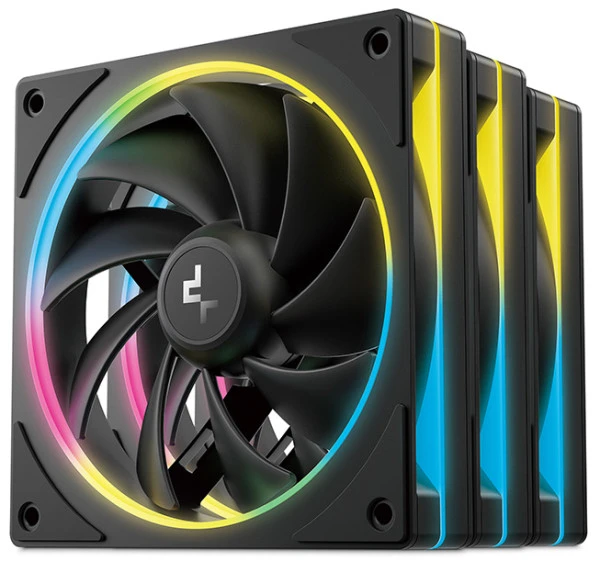 DeepCool FL12 SE 3in1, 120x120x25mm ventilator RGB LED hydro bearing 1900rpm 50CFM 28dBa