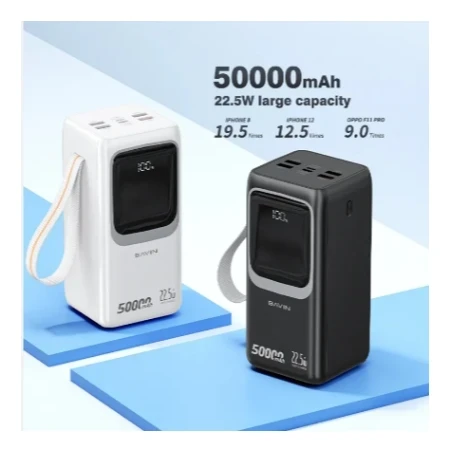 Bavin Power bank 50000mAh 22.5W PD20W crna ( 90316 )