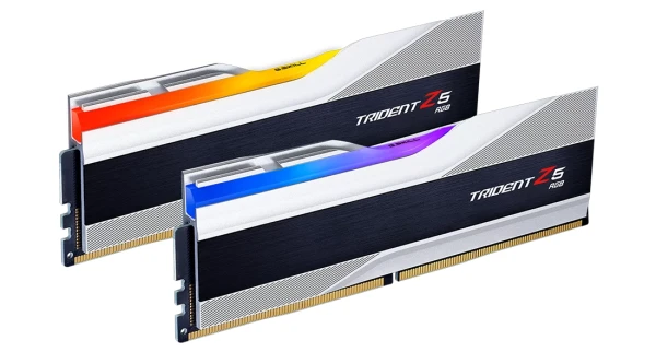 RAM DDR5 G.Skill Trident Z5 RGB 32GB (2x16) 6400MHz F5-6400J3239G16GX2-TZ5RS Sil