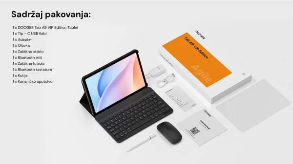 Doogee Tab A9 VIP Edition WiFi 3+64 Meteorite Gray