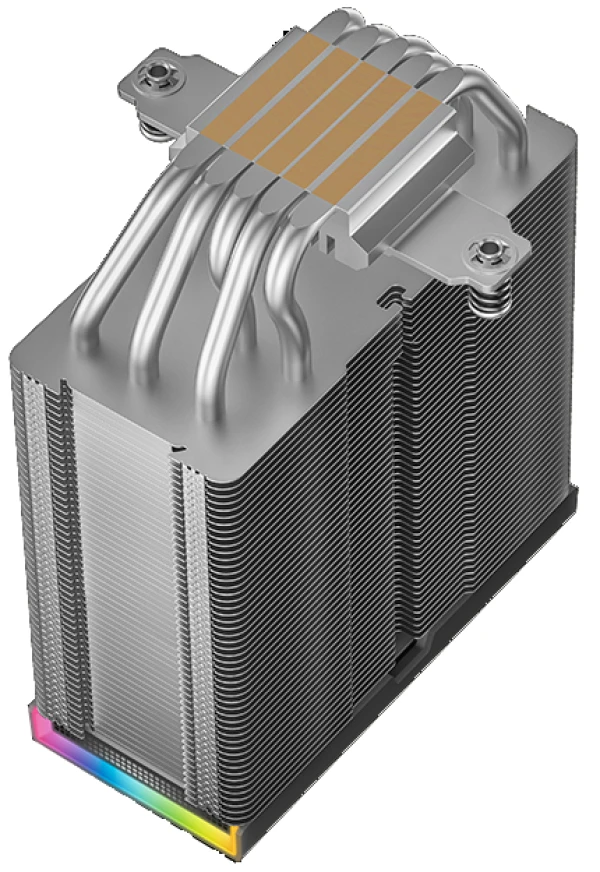 DeepCool AK500S DIGITAL SE 5xHeat Pipe, Real-Time CPU Screen, 1x120mm 1850 rpm 68,99 CFM, Intel/AMD