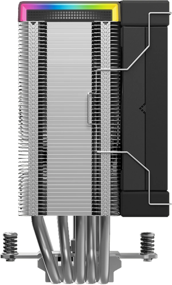 DeepCool AK500S DIGITAL SE 5xHeat Pipe, Real-Time CPU Screen, 1x120mm 1850 rpm 68,99 CFM, Intel/AMD