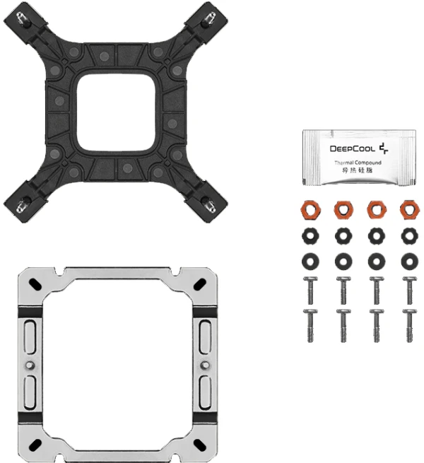 DeepCool AK500S DIGITAL SE 5xHeat Pipe, Real-Time CPU Screen, 1x120mm 1850 rpm 68,99 CFM, Intel/AMD