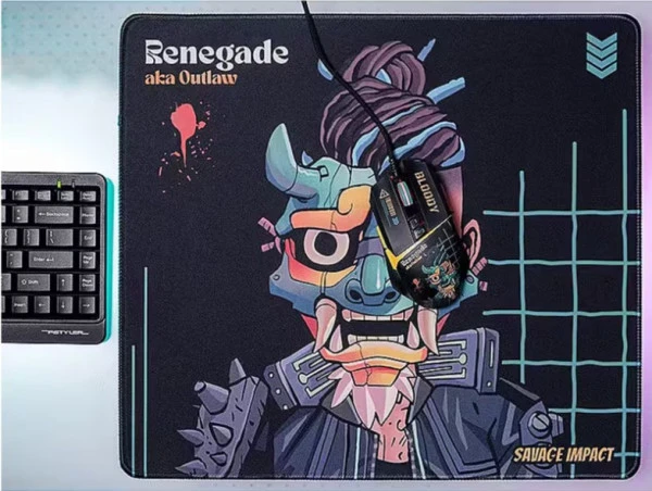 A4-BP45 RENEGADE A4Tech Bloody gejmerska podloga za misa 450x400mm, 5mm AKA OUTLAW