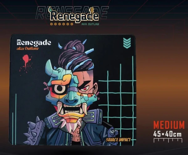 A4-BP45 RENEGADE A4Tech Bloody gejmerska podloga za misa 450x400mm, 5mm AKA OUTLAW