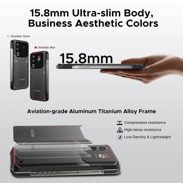 Doogee Blade20 Ultra 8+512 Obsidian Red