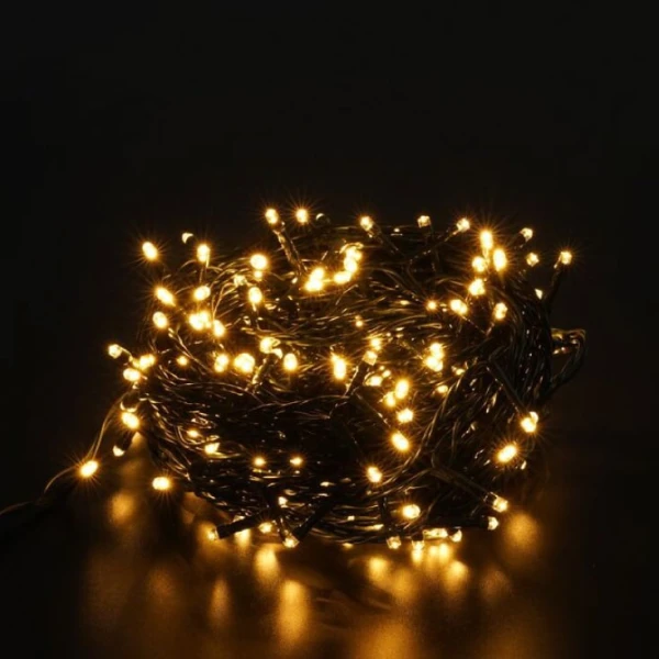 Lampice za jelku sa 200 toplo belih LED dioda (2)