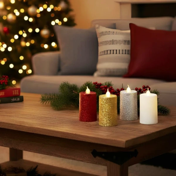 Ukrasna LED sveća sa efektom plamena (2)