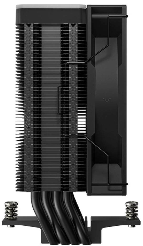 DeepCool AG400 BK ARGB V2, CPU kuler, RGB, 120mm, 500-2100rpm, LGA1700/1200/115X/AM5/AM4