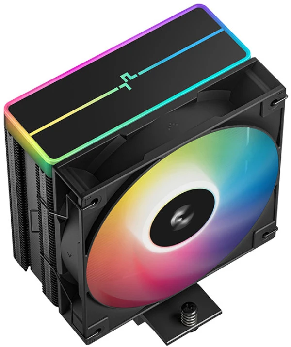 DeepCool AG400 BK ARGB V2, CPU kuler, RGB, 120mm, 500-2100rpm, LGA1700/1200/115X/AM5/AM4