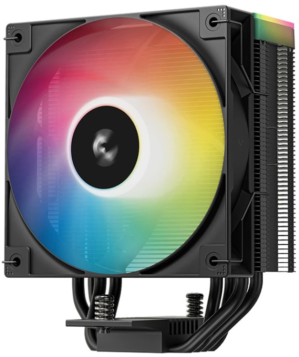 DeepCool AG400 BK ARGB V2, CPU kuler, RGB, 120mm, 500-2100rpm, LGA1700/1200/115X/AM5/AM4