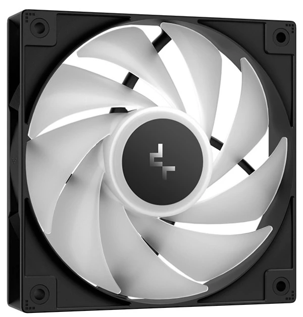 DeepCool AG400 BK ARGB V2, CPU kuler, RGB, 120mm, 500-2100rpm, LGA1700/1200/115X/AM5/AM4