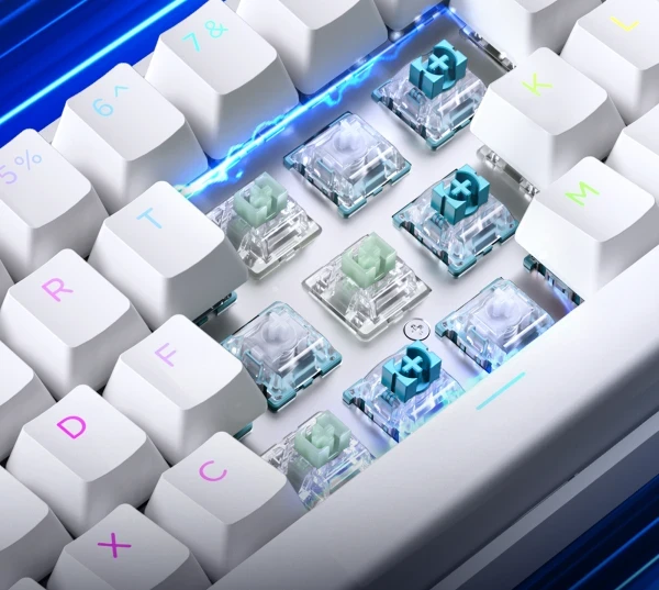 Gaming tastatura MCHOSE Ace 60 Pro Magnetic Switch White