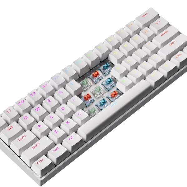Gaming tastatura MCHOSE Ace 60 Pro Magnetic Switch White