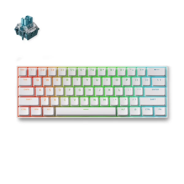 Gaming tastatura MCHOSE Ace 60 Pro Magnetic Switch White