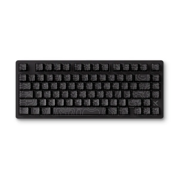 Gaming tastatura MCHOSE Jet 75 Hall Effect Magnetic Switch black topographic